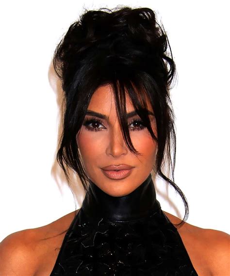 kim kardashian updo hairstyles.